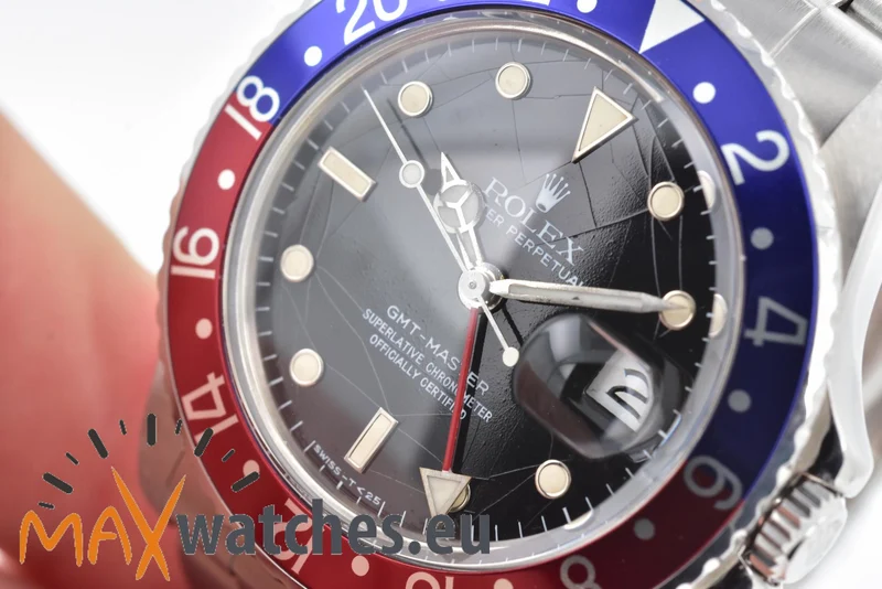 Rolex GMT Master I Pepsi 16750 8.0Mio Rolex Service 01/2025 Spider Dial