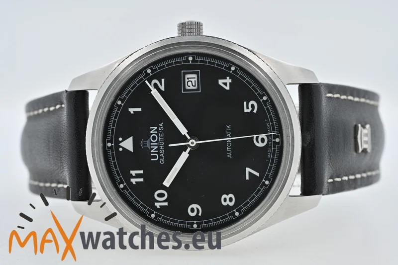 Union Glashütte Pilots Fliegeruhr 26-11-07-47-10 Tritium Vintage