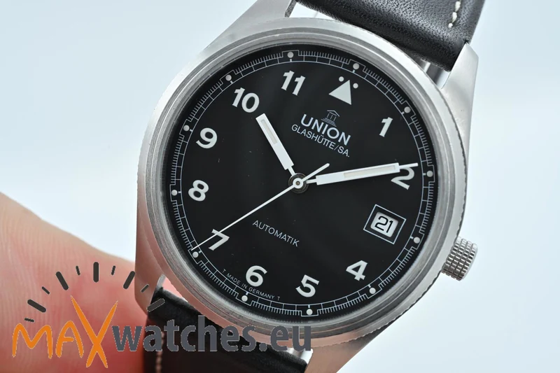 Union Glashütte Pilots Fliegeruhr 26-11-07-47-10 Tritium Vintage