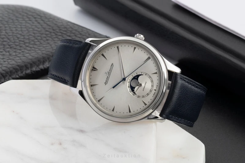 Jaeger LeCoultre Master Ultra Thin steel automatic men's watch Q1368420 , 176.8.64.S LP: 12200EUR [2605603]