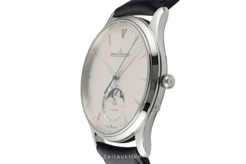 Jaeger LeCoultre Master Ultra Thin steel automatic men's watch Q1368420 , 176.8.64.S LP: 12200EUR [2605603]