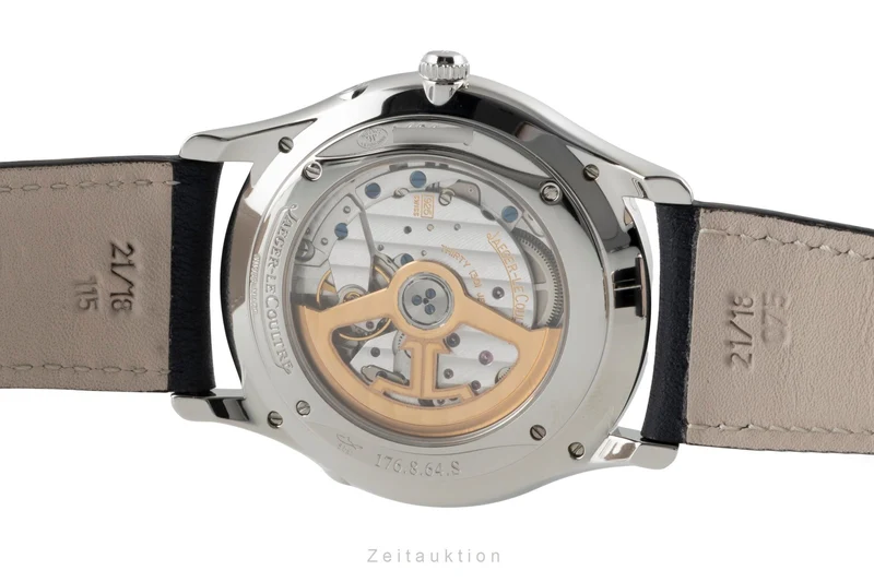 Jaeger LeCoultre Master Ultra Thin steel automatic men's watch Q1368420 , 176.8.64.S LP: 12200EUR [2605603]