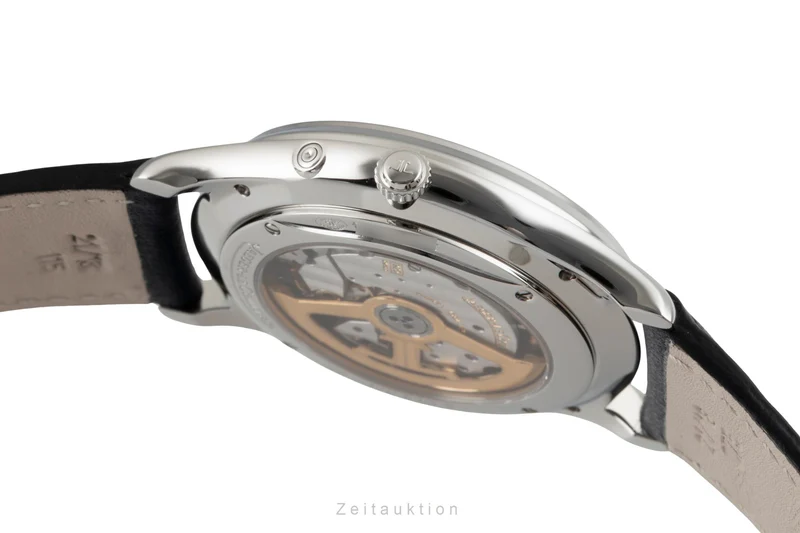 Jaeger LeCoultre Master Ultra Thin steel automatic men's watch Q1368420 , 176.8.64.S LP: 12200EUR [2605603]