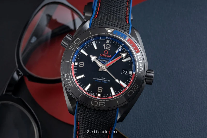 Omega Seamaster ceramic automatic men's watch 215.92.46.22.01.004 [2605625]