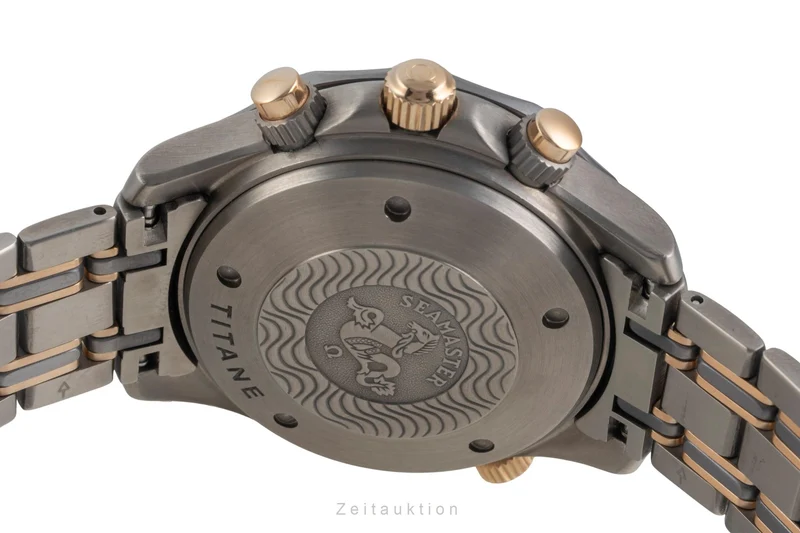 Omega Seamaster chronograph titanium / gold automatic men's watch 2296.80.00 [2605407]