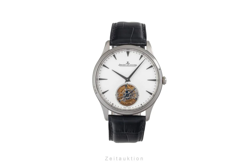 Jaeger LeCoultre Master Tourbillon 18 ct white gold automatic men's watch Q1323420 174.3.34.S [2604971]