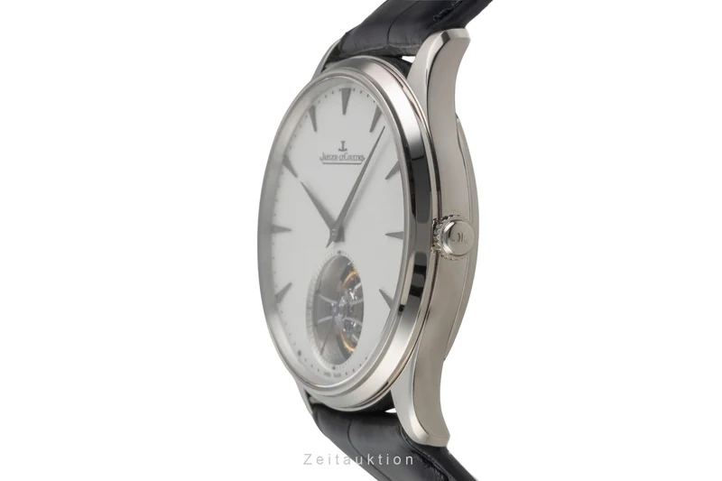 Jaeger LeCoultre Master Tourbillon 18 ct white gold automatic men's watch Q1323420 174.3.34.S [2604971]