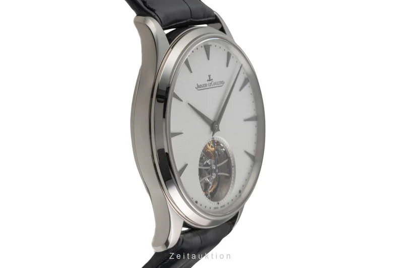 Jaeger LeCoultre Master Tourbillon 18 ct white gold automatic men's watch Q1323420 174.3.34.S [2604971]