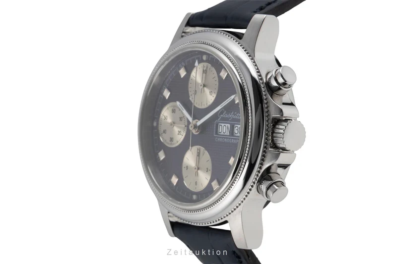 Glashütte chronograph steel automatic men's watch [2604733]