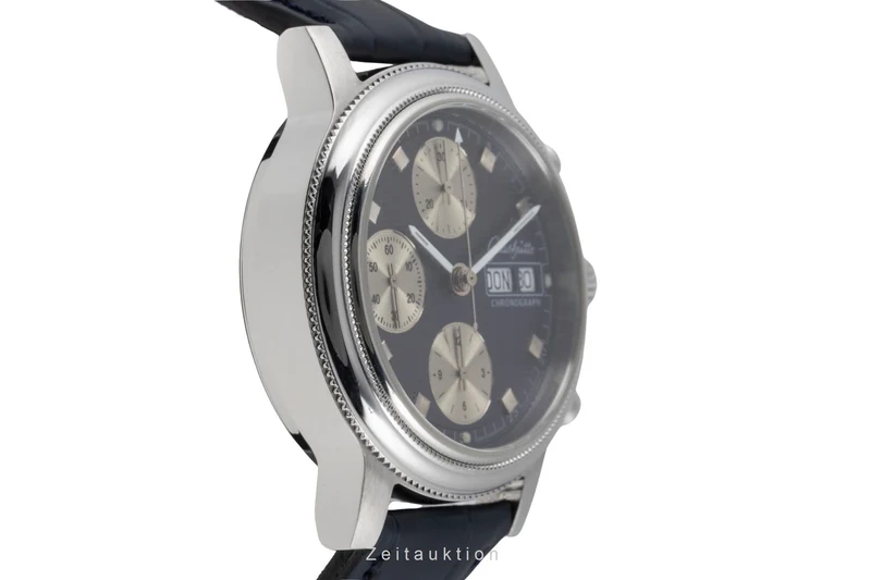 Glashütte chronograph steel automatic men's watch [2604733]