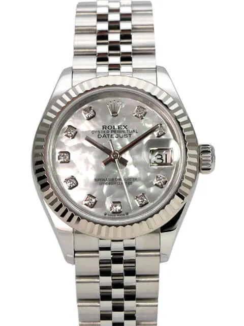 Rolex Datejust 28 279174 Perlmutt Dia Jubile-Band