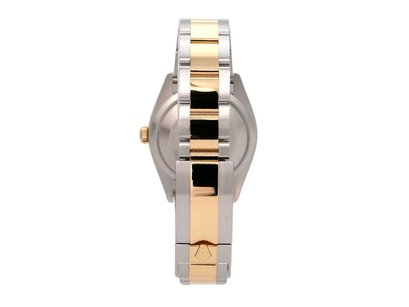 Rolex Explorer 36 Edelstahl Gelbgold 124273