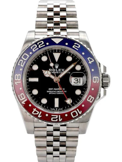 Rolex GMT-Master II Edelstahl 126710BLRO