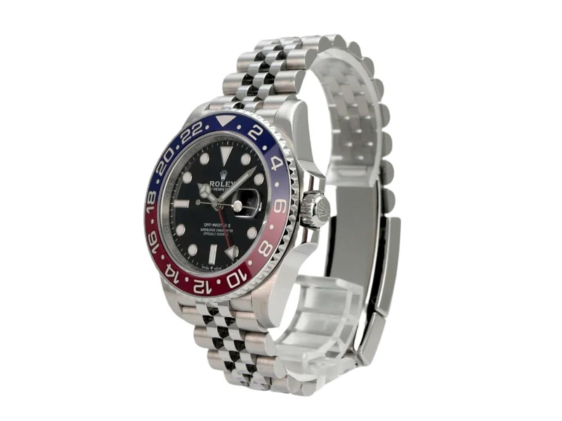 Rolex GMT-Master II Edelstahl 126710BLRO