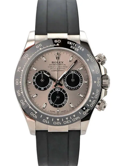 Rolex Daytona 116519LN Weißgold Oysterflex Grau