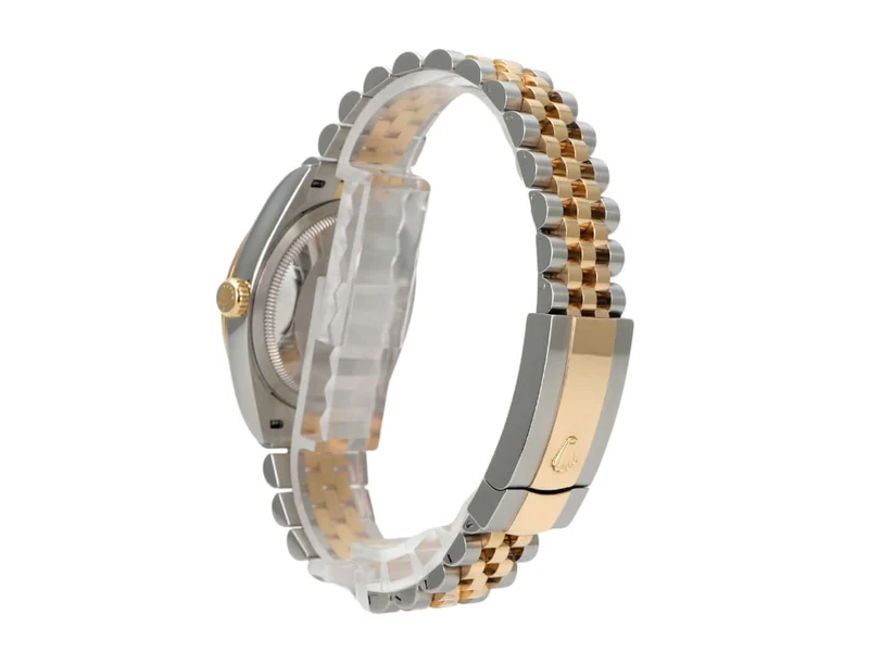 Rolex Datejust 36 Edelstahl Gold 126233 Silber R Diamant Jubile-Band