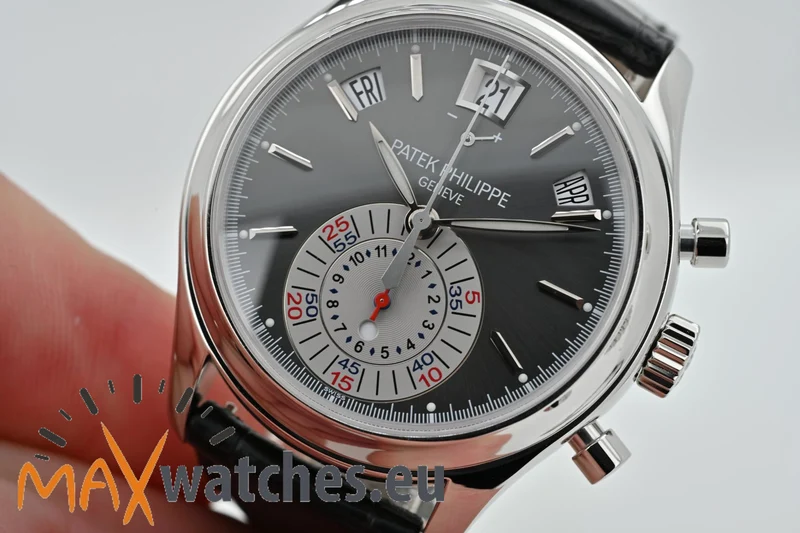 Patek Philippe Annual Calendar Jahreskalender 950pt Platin Platinum Chronograph 5960P-001 Service 2026
