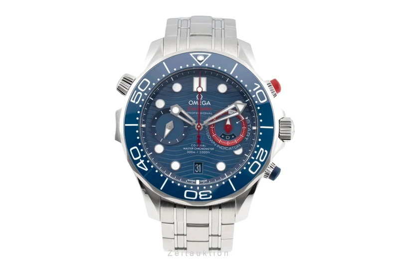 Omega Seamaster chronograph steel automatic men's watch 210.30.44.51.03.002 [2605585]