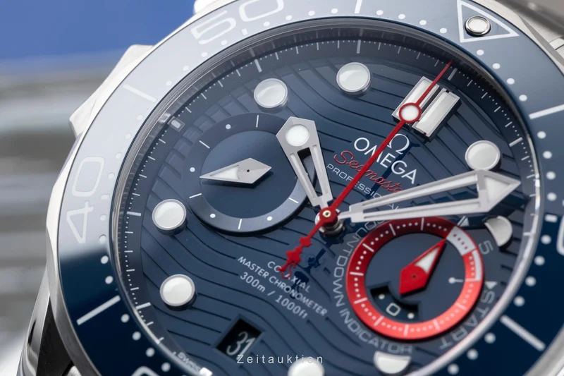 Omega Seamaster chronograph steel automatic men's watch 210.30.44.51.03.002 [2605585]
