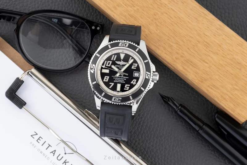 Breitling Superocean steel automatic men's watch A17364 [2605477]