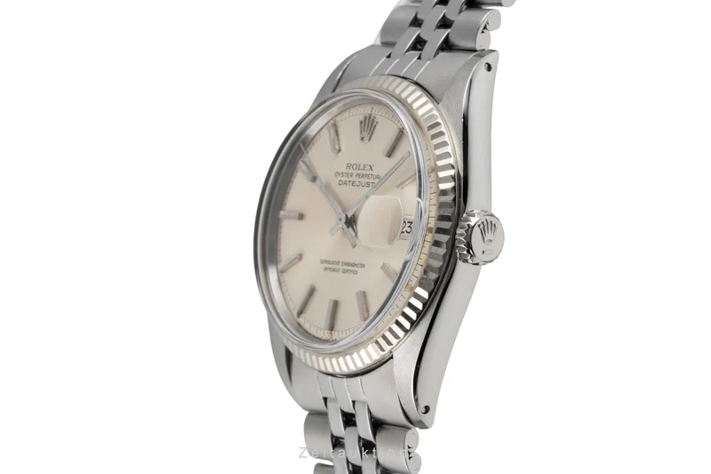 Rolex Datejust steel / white gold automatic men's watch 1601 Vintage [2605133]