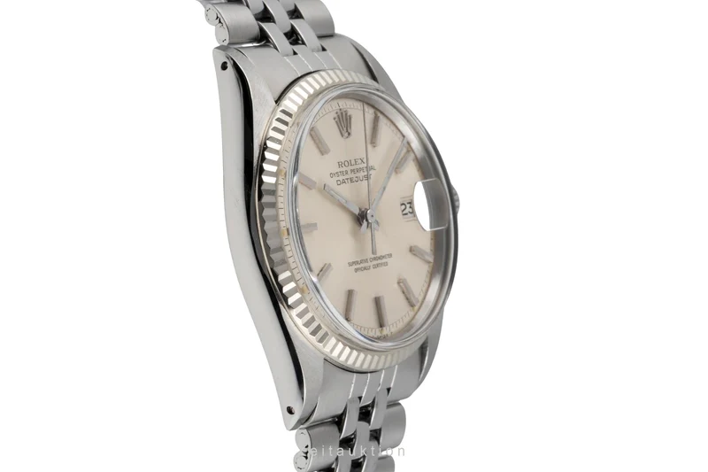 Rolex Datejust steel / white gold automatic men's watch 1601 Vintage [2605133]
