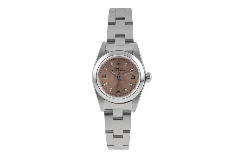 Rolex Oyster Perpetual steel automatic women's watch 76080 [2605717]