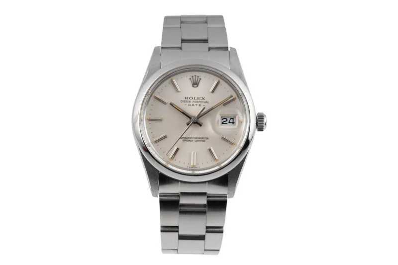 Rolex Date steel automatic men's watch 15000 [2605721]