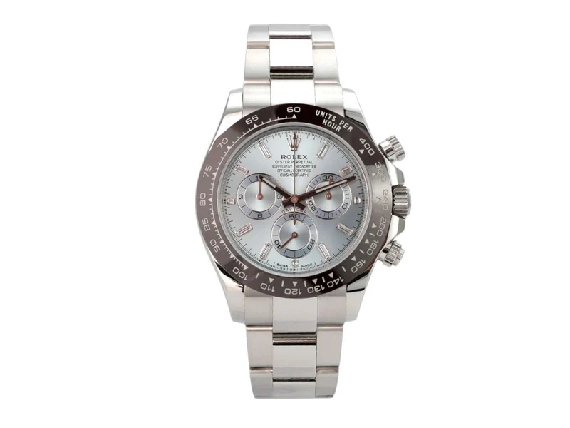 Rolex Daytona Platin 116506 Eisblau Diamant