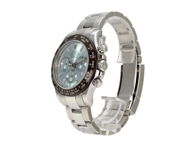 Rolex Daytona Platin 116506 Eisblau Diamant