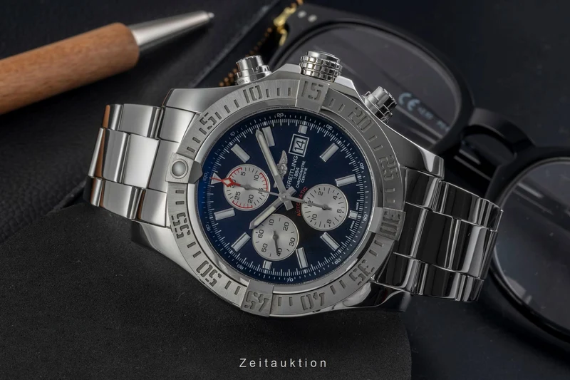 Breitling Super Avenger II chronograph steel automatic men's watch A1337111/BC29 [2605805]