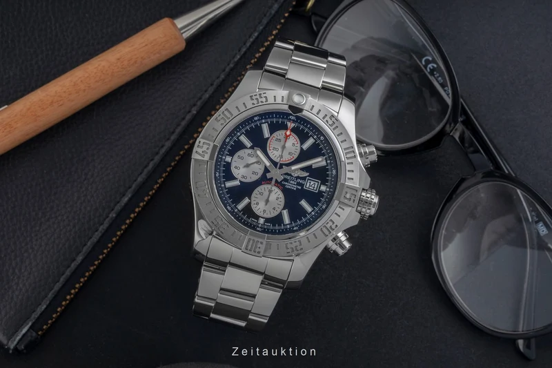 Breitling Super Avenger II chronograph steel automatic men's watch A1337111/BC29 [2605805]