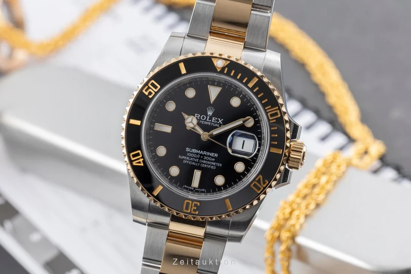 Rolex Submariner steel / gold automatic men's watch 116613LN [2605804]