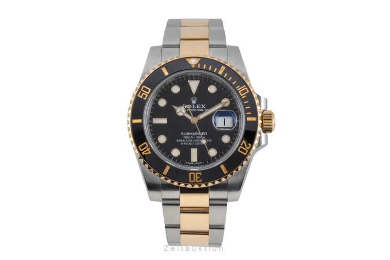 Rolex Submariner steel / gold automatic men's watch 116613LN [2605804]