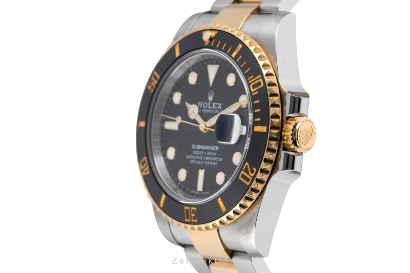Rolex Submariner steel / gold automatic men's watch 116613LN [2605804]