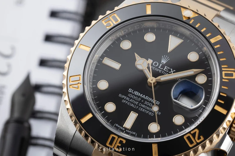 Rolex Submariner steel / gold automatic men's watch 116613LN [2605804]