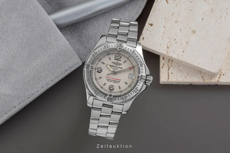 Breitling Colt Oceane steel quartz women's watch A77380 [2605724]