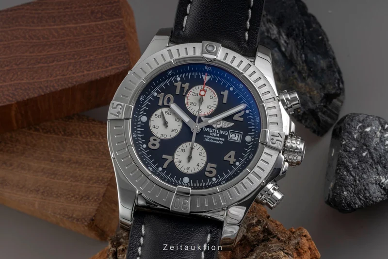 Breitling Super Avenger chronograph steel automatic men's watch A13370 [2604473]