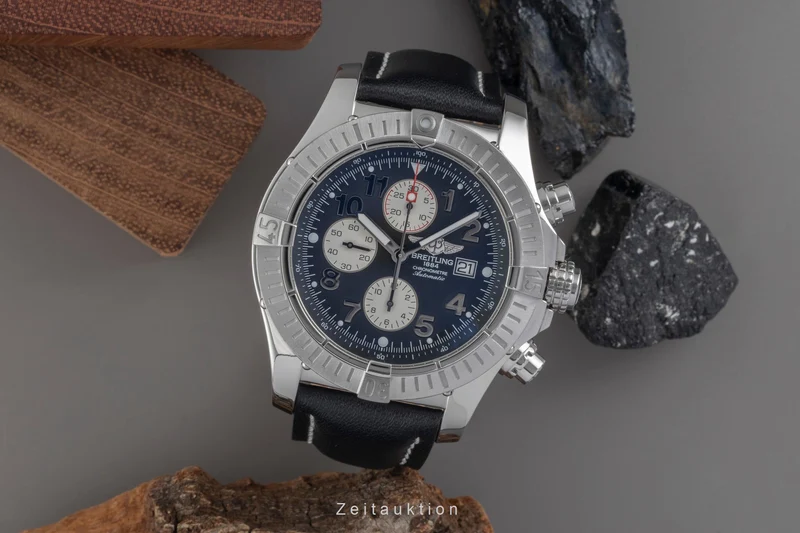 Breitling Super Avenger chronograph steel automatic men's watch A13370 [2604473]