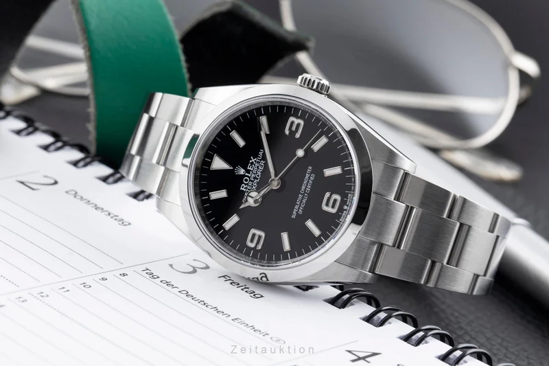 Rolex Explorer steel automatic men's watch 124270 [2605681]