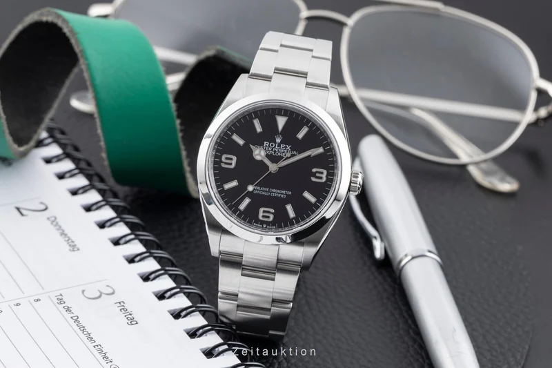 Rolex Explorer steel automatic men's watch 124270 [2605681]