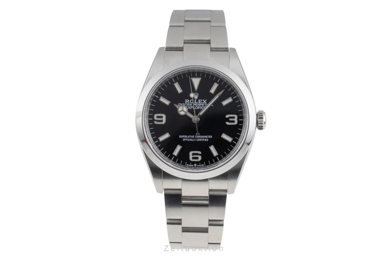 Rolex Explorer steel automatic men's watch 124270 [2605681]