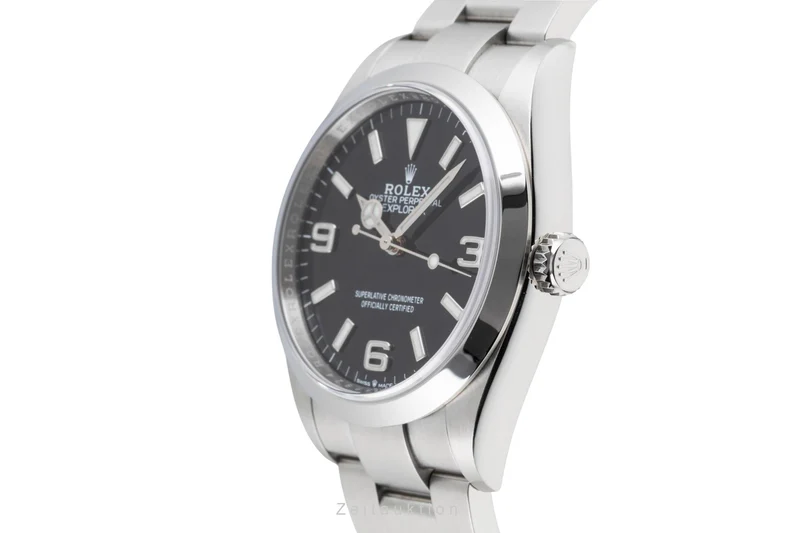 Rolex Explorer steel automatic men's watch 124270 [2605681]