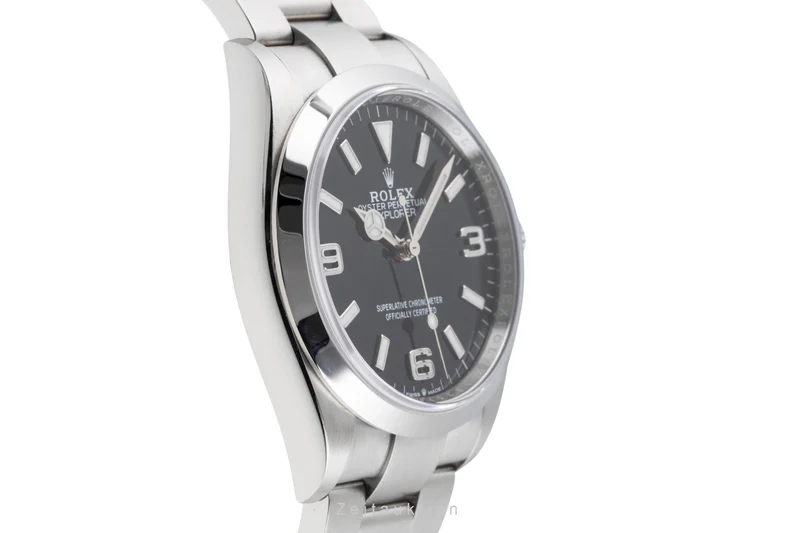 Rolex Explorer steel automatic men's watch 124270 [2605681]