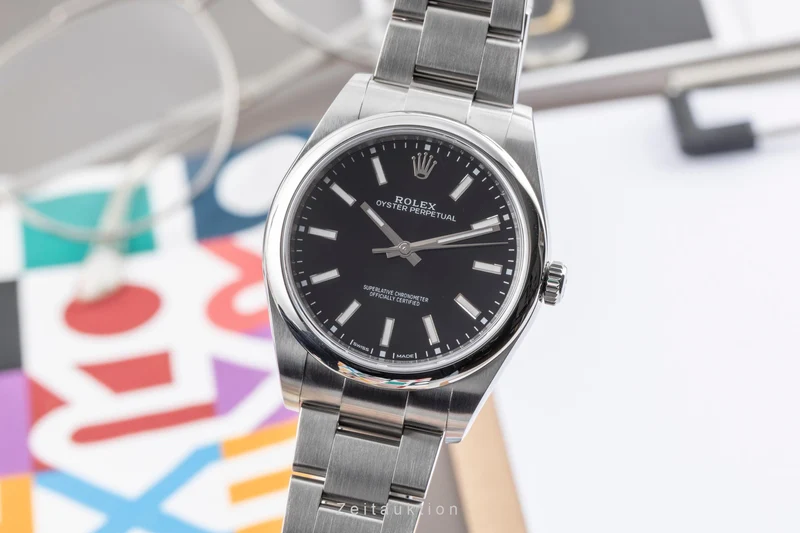 Rolex Oyster Perpetual steel automatic men's watch 114300 [2605774]