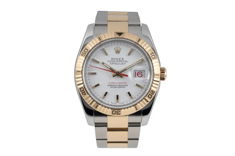 Rolex Datejust steel / gold automatic men's watch 116263 [2605878]