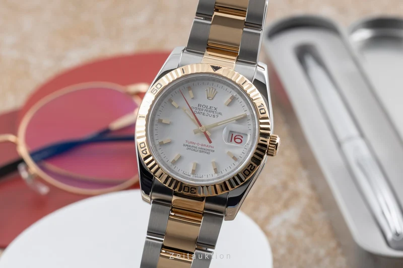Rolex Datejust steel / gold automatic men's watch 116263 [2605878]