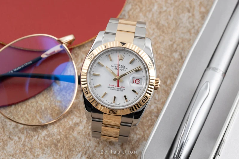 Rolex Datejust steel / gold automatic men's watch 116263 [2605878]