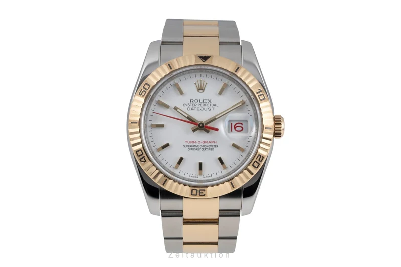 Rolex Datejust steel / gold automatic men's watch 116263 [2605878]