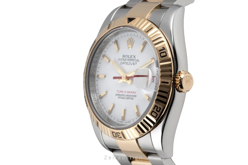 Rolex Datejust steel / gold automatic men's watch 116263 [2605878]